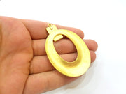Gold Pendant Gold Plated Pendant (68x47mm)  G7210