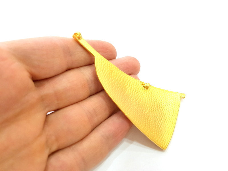 Gold Pendant Gold Plated Pendant (88x46mm)  G7217