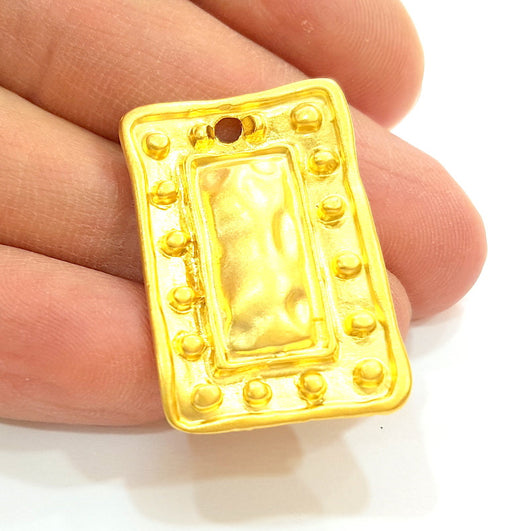 Gold Pendant Gold Plated Pendant (33x22mm)  G7219