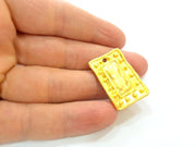 Gold Pendant Gold Plated Pendant (33x22mm)  G7219