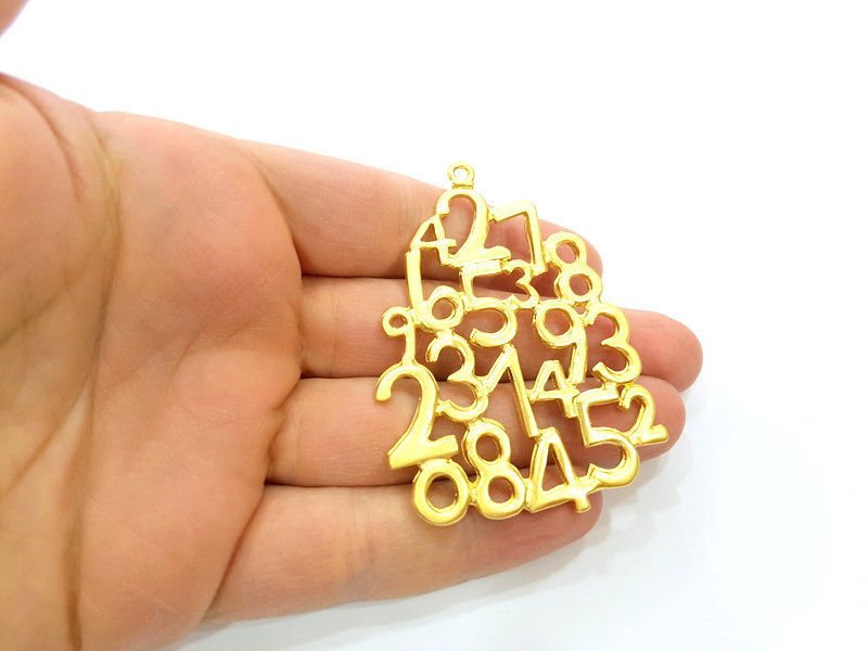 Gold Pendant Gold Plated Pendant (66x49mm)  G7229