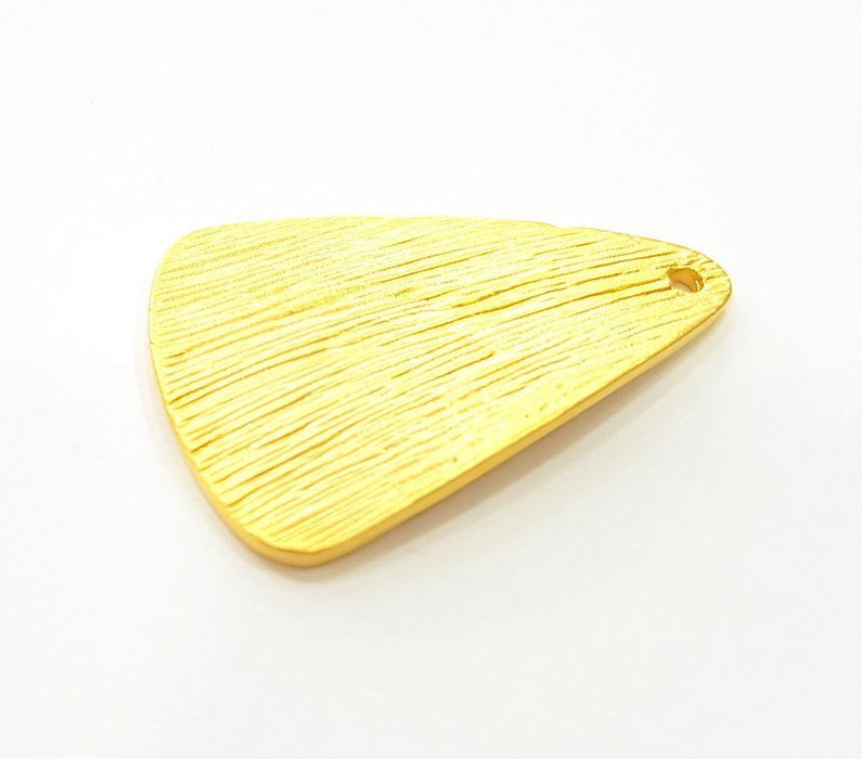 2 Gold Pendant Gold Plated Pendant (33x22mm)  G8453