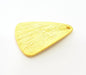 2 Gold Pendant Gold Plated Pendant (33x22mm)  G8453