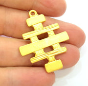 Gold Pendant Gold Plated Pendant (39x32mm)  G7246