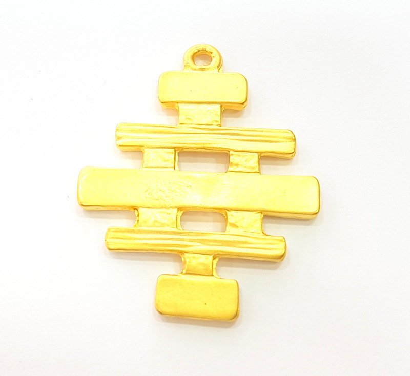 Gold Pendant Gold Plated Pendant (39x32mm)  G7246