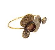 Bracelet Blanks Bangle Blanks Cuff Blanks Adjustable Bracelet Blank Antique Bronze Plated Brass ( 14mm Blanks ) G7810