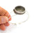 Bracelet Blanks Bangle Blanks Cuff Blanks Adjustable Bracelet Blank Antique Silver Plated Brass ( 24mm Blanks ) G7824