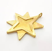 Raw Brass Pendant Blank Bezel Settings Base Blank Mountings Necklace Blank Cabochon Base G7849