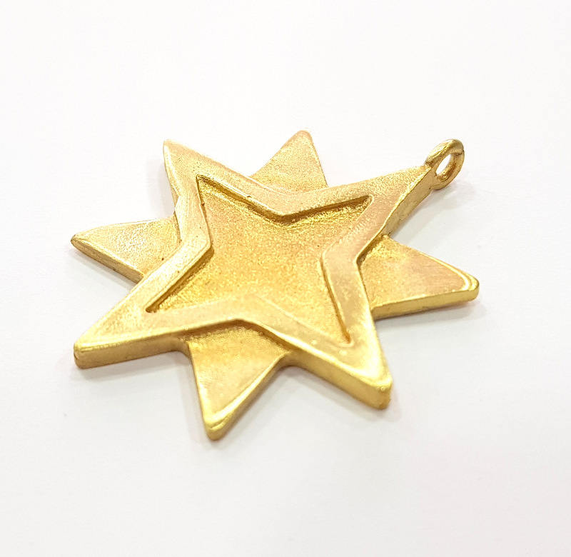 Raw Brass Pendant Blank Bezel Settings Base Blank Mountings Necklace Blank Cabochon Base G7849