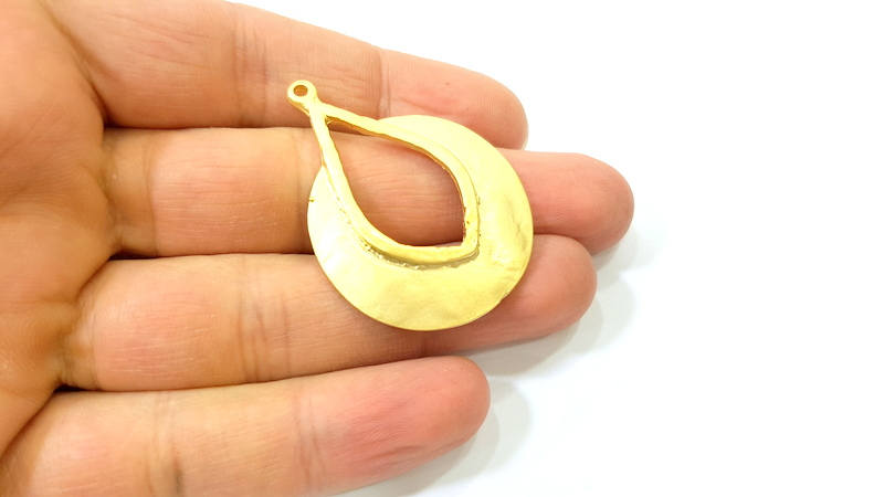 Gold Pendant Gold Plated Pendant (46x34mm)  G8302