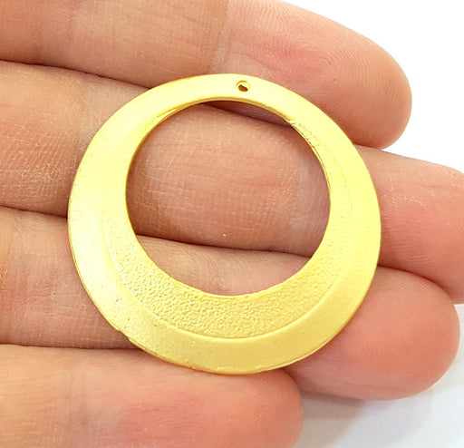 Gold Pendant Gold Plated Pendant (37mm)  G11593