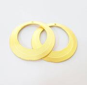 Gold Pendant Gold Plated Pendant (37mm)  G11593