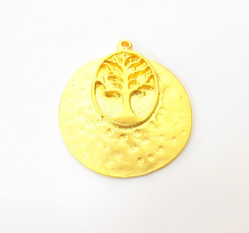 Gold Tree Charms Gold Plated  Charms (38mm)  G7887