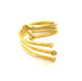 Raw Brass Ring Blank Bezel Settings Cabochon Base Mountings Adjustable Ring ( 2mm blank ) G7339