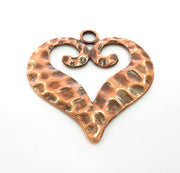 Antique Copper Pendant Antique Copper Plated Pendant (62x58mm) G7919