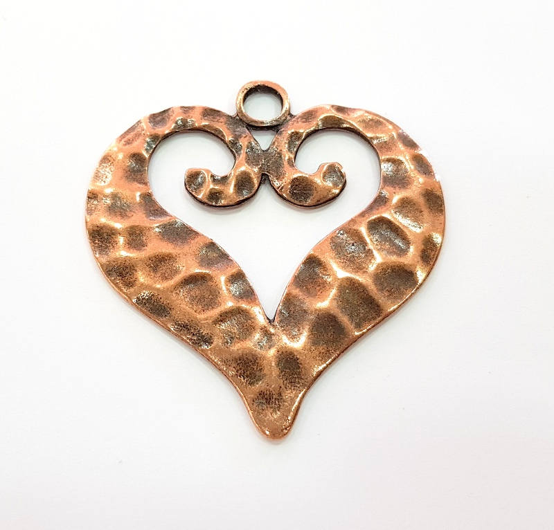 Antique Copper Pendant Antique Copper Plated Pendant (62x58mm) G7919