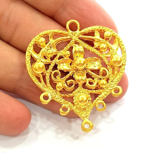 Gold Pendant Gold Plated Pendant (42x38mm)  G7923