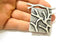 Silver Pendant Antique Silver Tree Branch Pendants (55x48mm) G7440