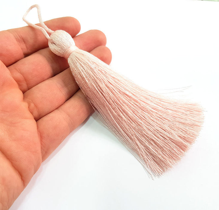 Light Pink Tassel ,   Large Thick  113 mm - 4.4 inches   G7952