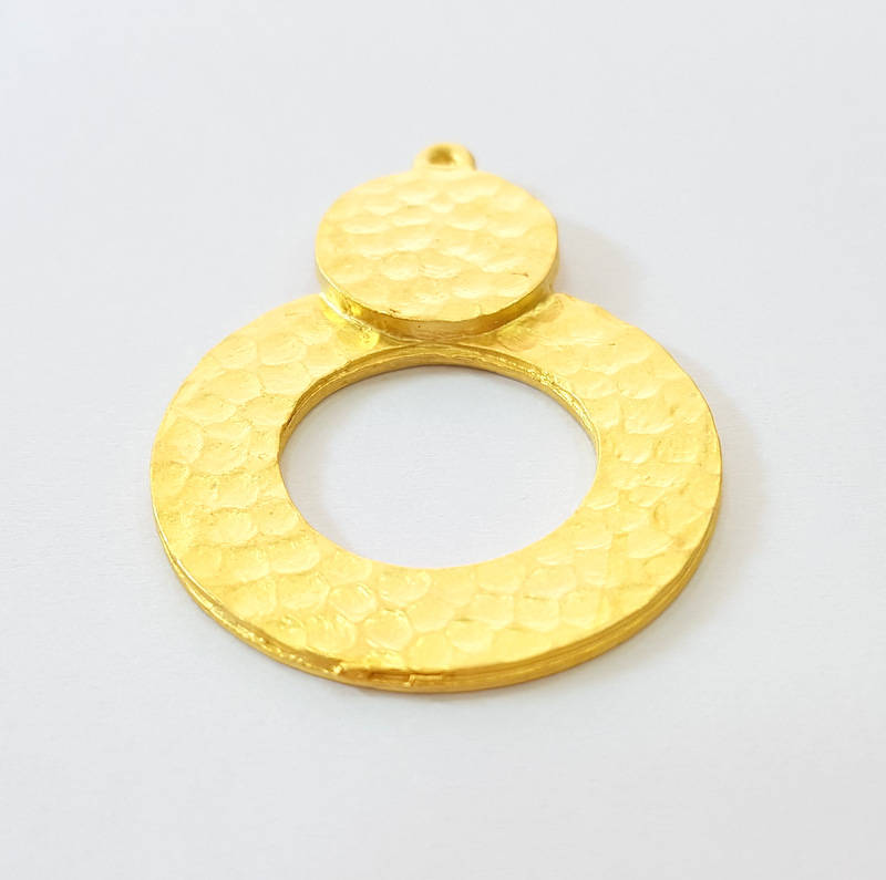 Gold Pendant Gold Plated Pendant (46x32mm)  G7481