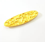 Gold Pendant Gold Plated Pendant (62x20mm)  G7483