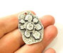 Silver Pendant Antique Silver Plated Pendant (39x27mm) G7527