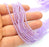 Lavender Glass Rondelle Faceted Beads 3 mm 1 Strand approx 38 cm ( approx 14,5 inch- approx 150 Pcs) G8048