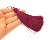 Maroon Tassel Large Thick 113 mm - 4.4 inches G8059