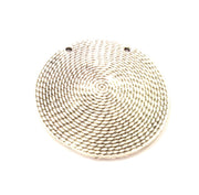 Silver Pendant Antique Silver Plated Pendants (51mm)  G8079