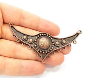 Antique Copper Pendant Antique Copper Plated Pendant (82x33mm) G8090