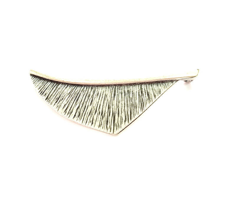 Silver Pendant Connector Antique Silver Plated Pendants (66x22mm) G8123