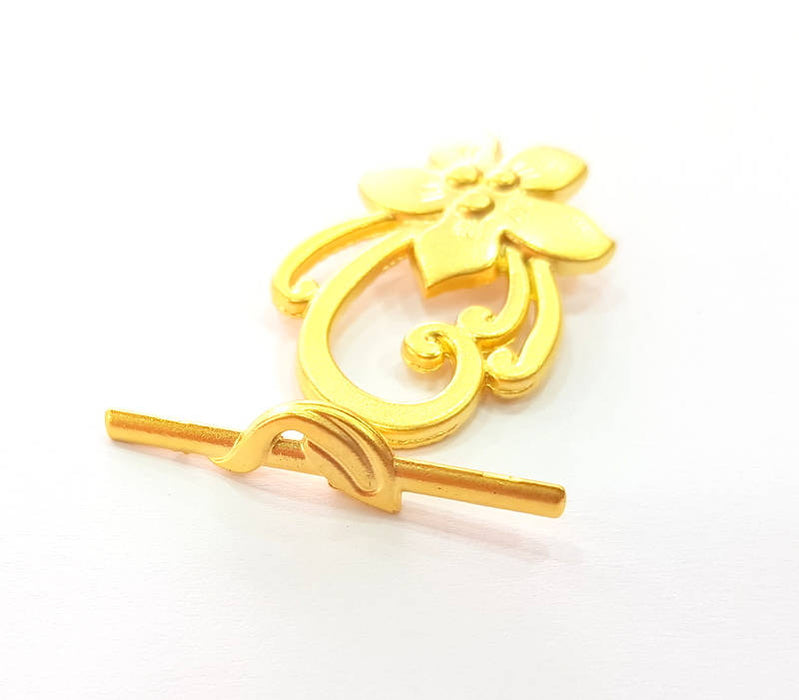 Gold Plated Toggle Clasp Findings  G8147