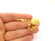 Gold Plated Toggle Clasp Findings  G8147