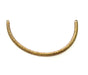 Antique Bronze Hammered Collar Pendant Pendant Antique Bronze Connector (145x11mm) G8192