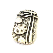 Silver Pendant Antique Silver Plated Pendants (35x18mm)  G7571
