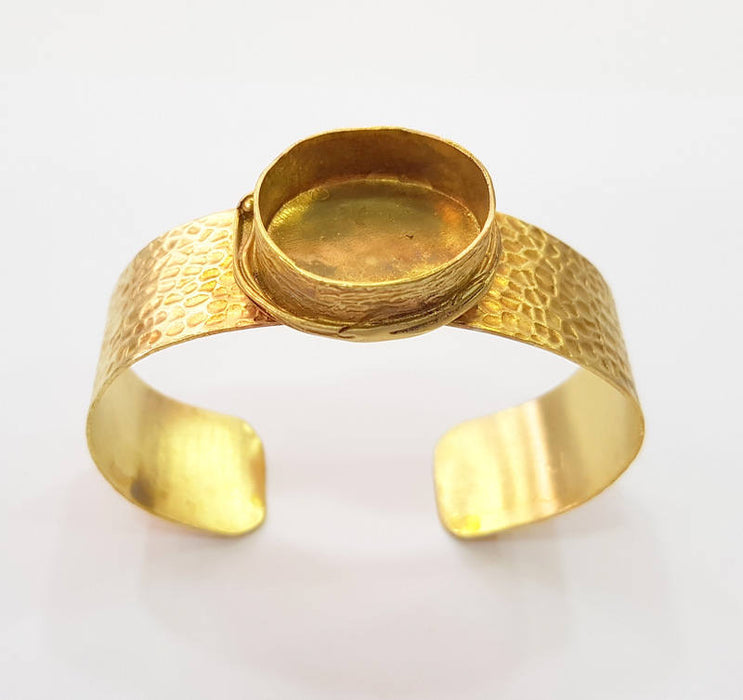 Raw Brass Bangle Blanks Bracelet Blanks Cuff Blanks Adjustable Bracelet Blank ( 25mm Blanks ) G8206