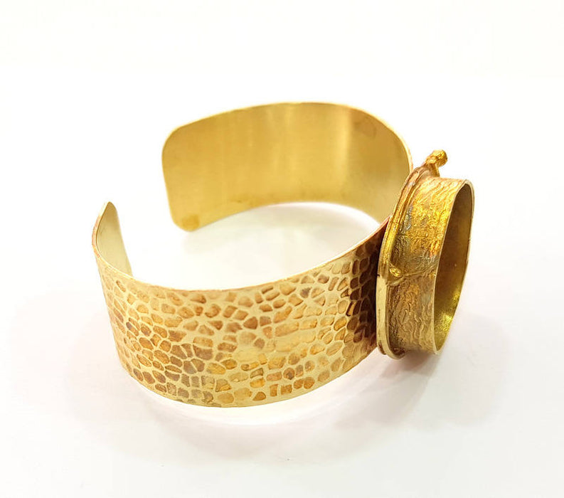 Raw Brass Bangle Blanks Bracelet Blanks Cuff Blanks Adjustable Bracelet Blank ( 25mm Blanks ) G8206