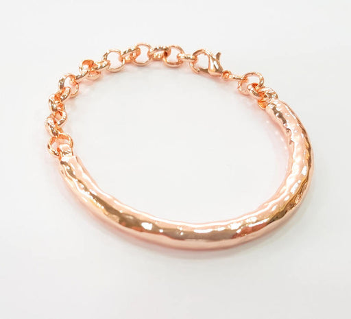 Rose Gold Plated Bracelet Components Bangles Findings For Your Craft  G4260