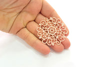 Rose Gold Pendant Rose Gold Plated Pendant (50 mm)  G8211