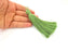 Pickle Green Tassel , Large Thick 113 mm - 4.4 inches G8257