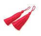 2 Red Tassel (78 mm - 3 inches) G8259