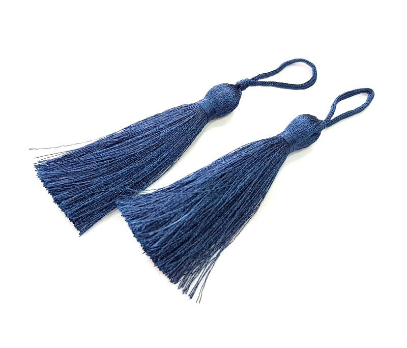 2 Night Blue Tassel (78 mm - 3 inches) G8264