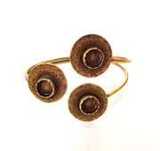 Bracelet Blanks Bangle Blanks Cuff Blanks Adjustable Bracelet Blank Antique Bronze Plated Brass ( 10mm Blanks ) G7643