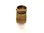 Bracelet Blanks Bangle Blanks Cuff Blanks Adjustable Bracelet Blank Antique Bronze Plated Brass ( 30mm Blanks ) G7644