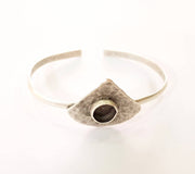 Bracelet Blanks Bangle Blanks Cuff Blanks Adjustable Bracelet Blank Antique Silver Plated Brass ( 10mm Blanks ) G7673