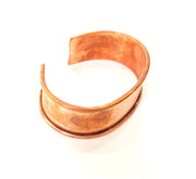 10 Pcs Raw Copper Bracelet Blanks Bangle Blanks Cuff Blanks Adjustable Bracelet Blank ( 20mm ) G7688