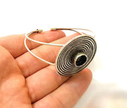 Silver Bracelet Blanks Bangle Blanks Cuff Blanks Adjustable Bracelet Blank Antique Silver Plated Brass ( 10mm Blanks ) G7744