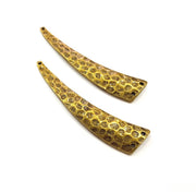 Antique Bronze Connector Pendant (63x14mm) G7747