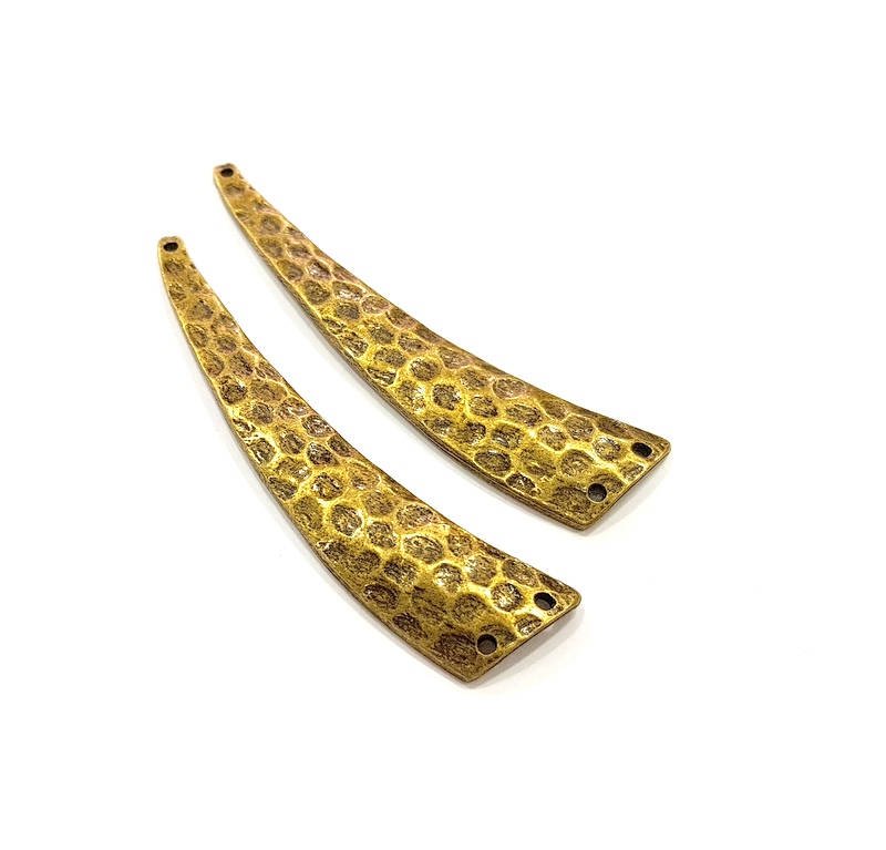 Antique Bronze Connector Pendant (63x14mm) G7747