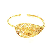 Gold Bangle Blanks Bracelet Blanks Cuff Blanks Adjustable Bracelet Blank Gold Plated Brass (10mm Blanks ) G7766